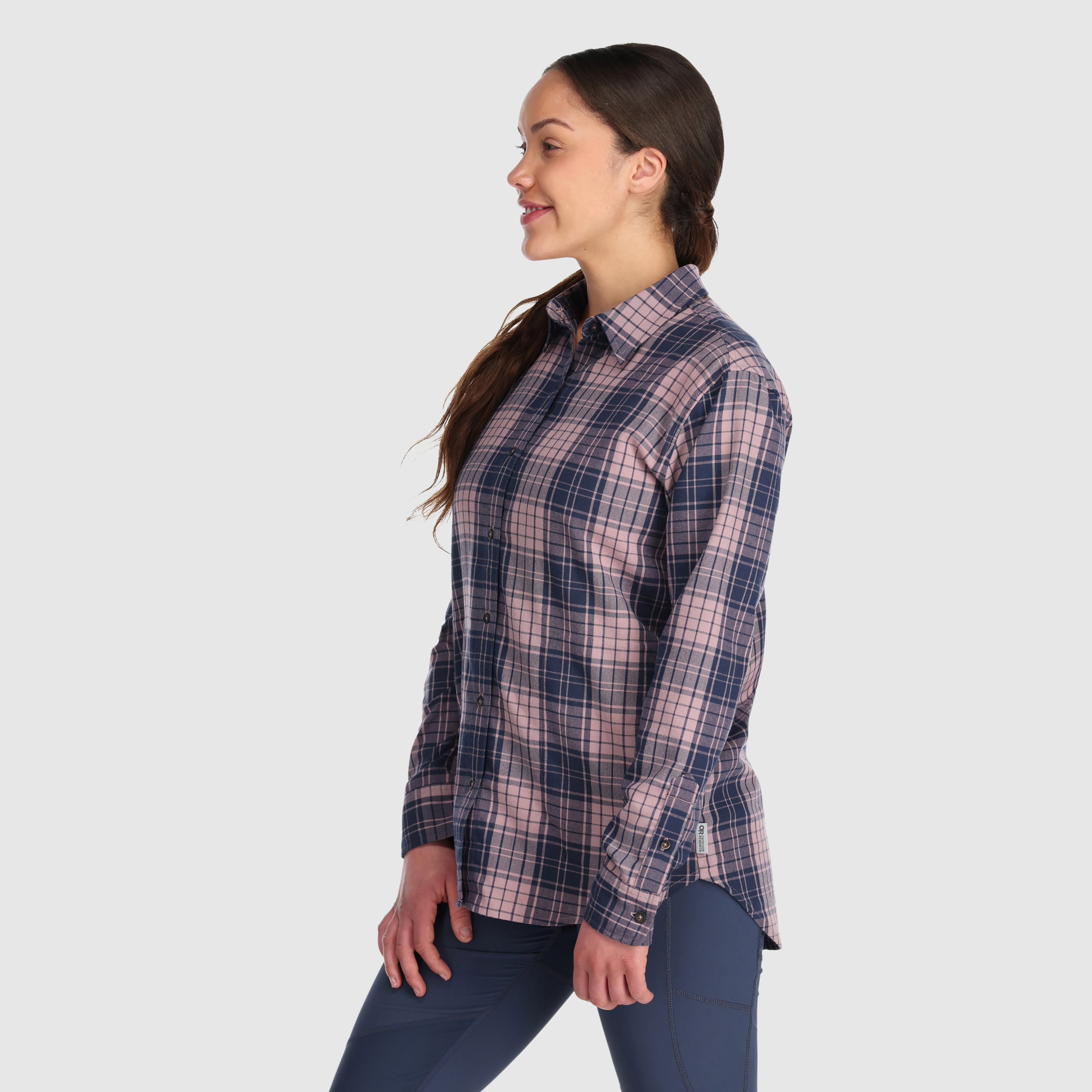 Women's Kulshan Flannel Shirt - Soft Plaid Button-Up for Casual Wear & Outdoor Adventures | Final Sale