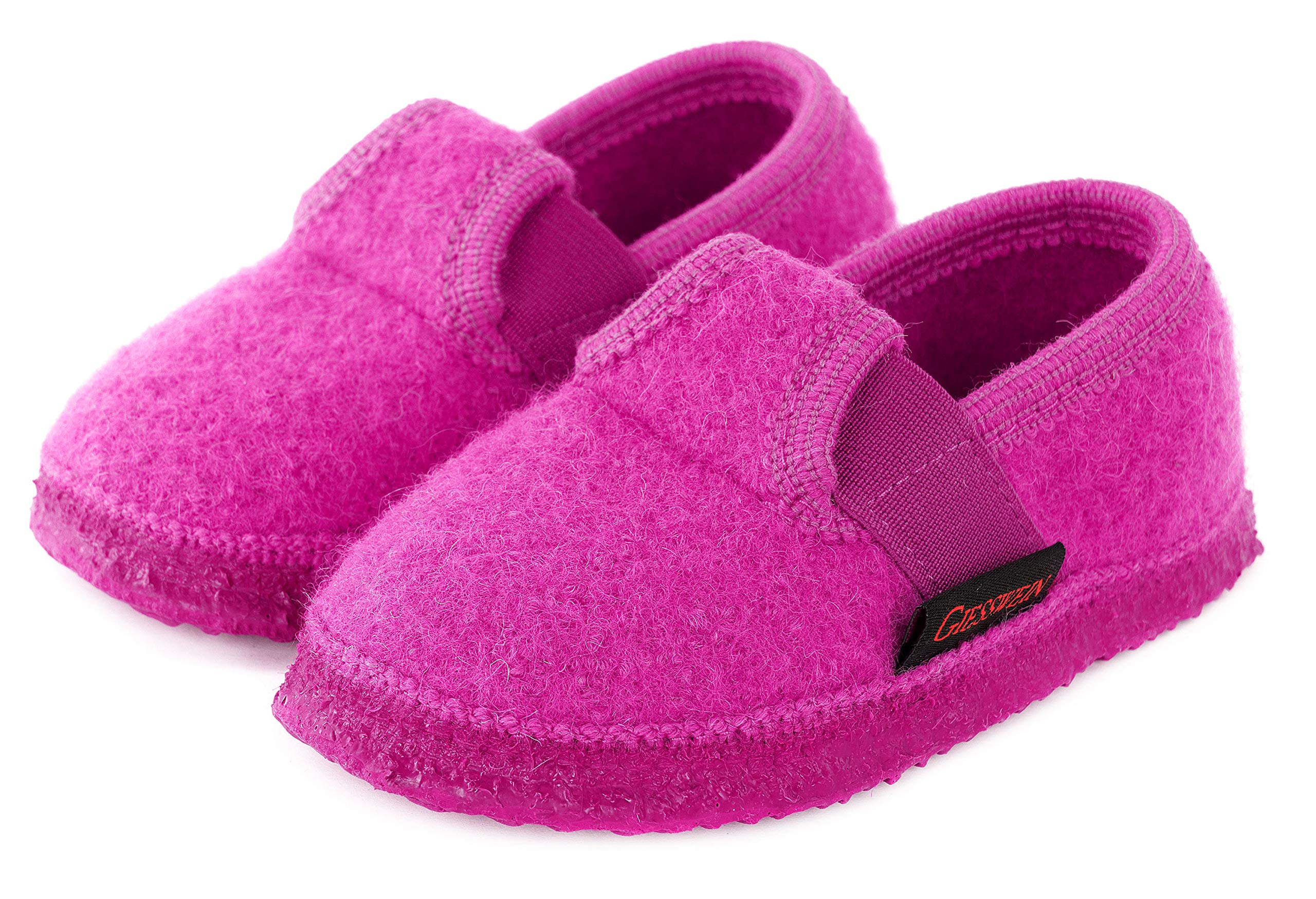 Giesswein Boys' Low-Top Slippers for Kids - Soft & Comfortable Indoor/Outdoor House Shoes - Perfect for Playtime, School & Home Use (Size 1 US Little Kid)
