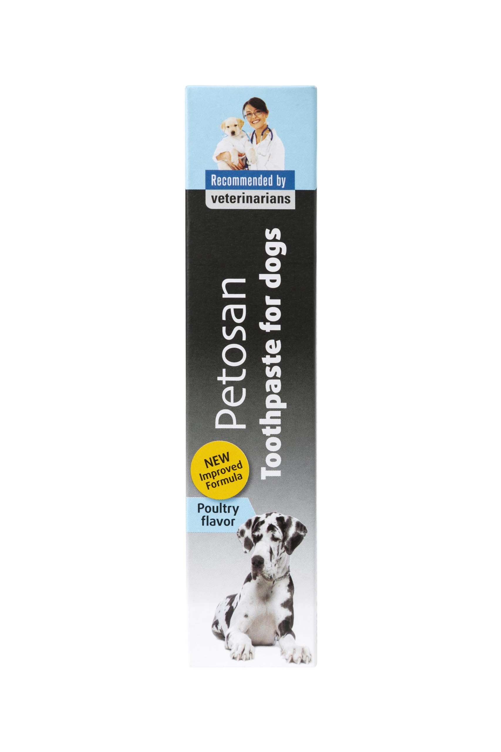 Petosan Chicken Flavor Dog Toothpaste - 70g | Natural Dental Care for Dogs | Freshens Breath & Prevents Plaque | Ideal for Daily Oral Hygiene at Home
