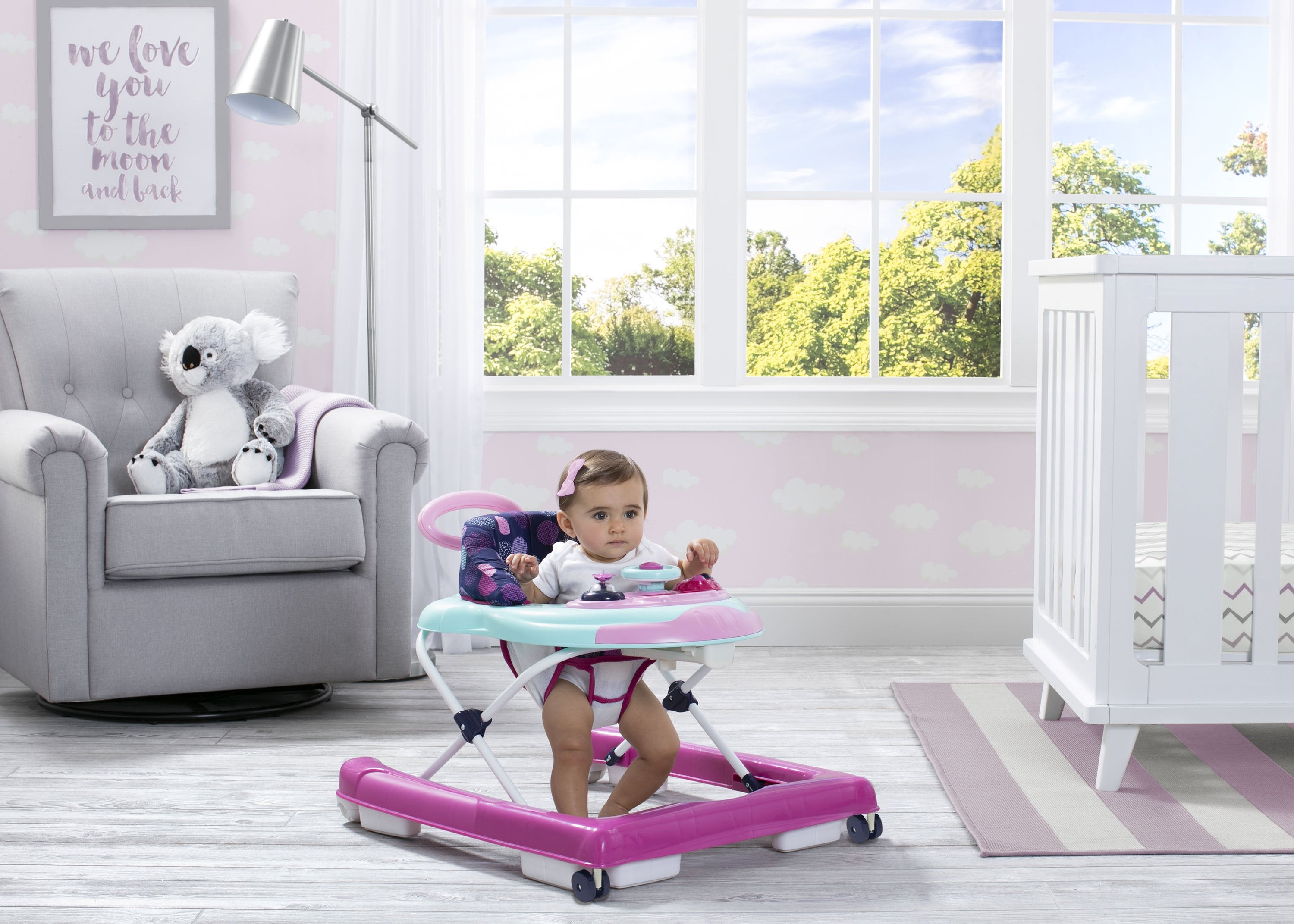 First Exploration 2-in-1 Baby Activity Walker & Learning Toy - Convertible Push Walker for Toddlers 12-24 Months - Perfect for Indoor Play, Early Walking Practice & Developmental Milestones