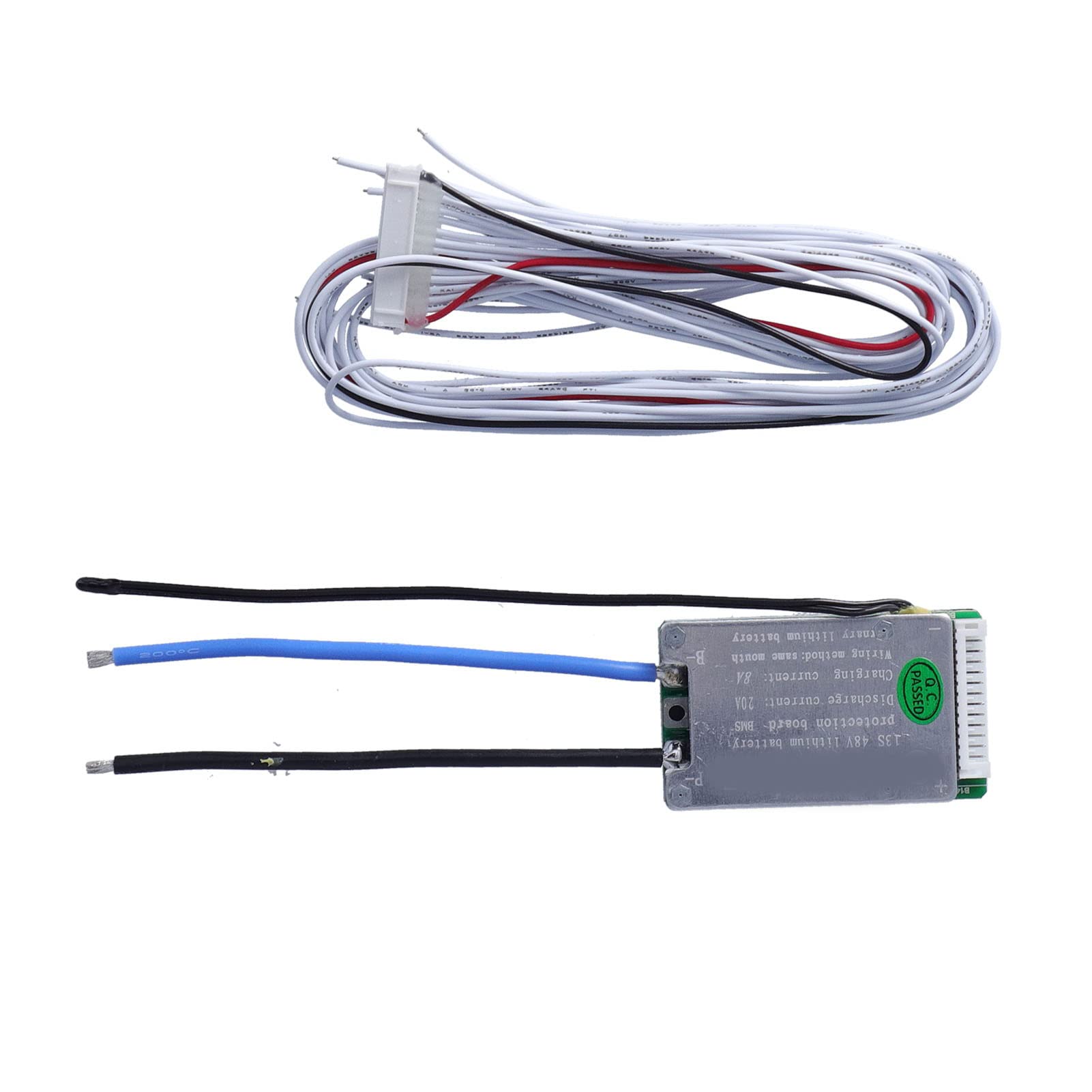 13S 48V 20A Lithium Battery Charger with BMS & Equalizer - Smart Battery Management System for Ebike, Solar Power, Electric Scooter & DIY Projects