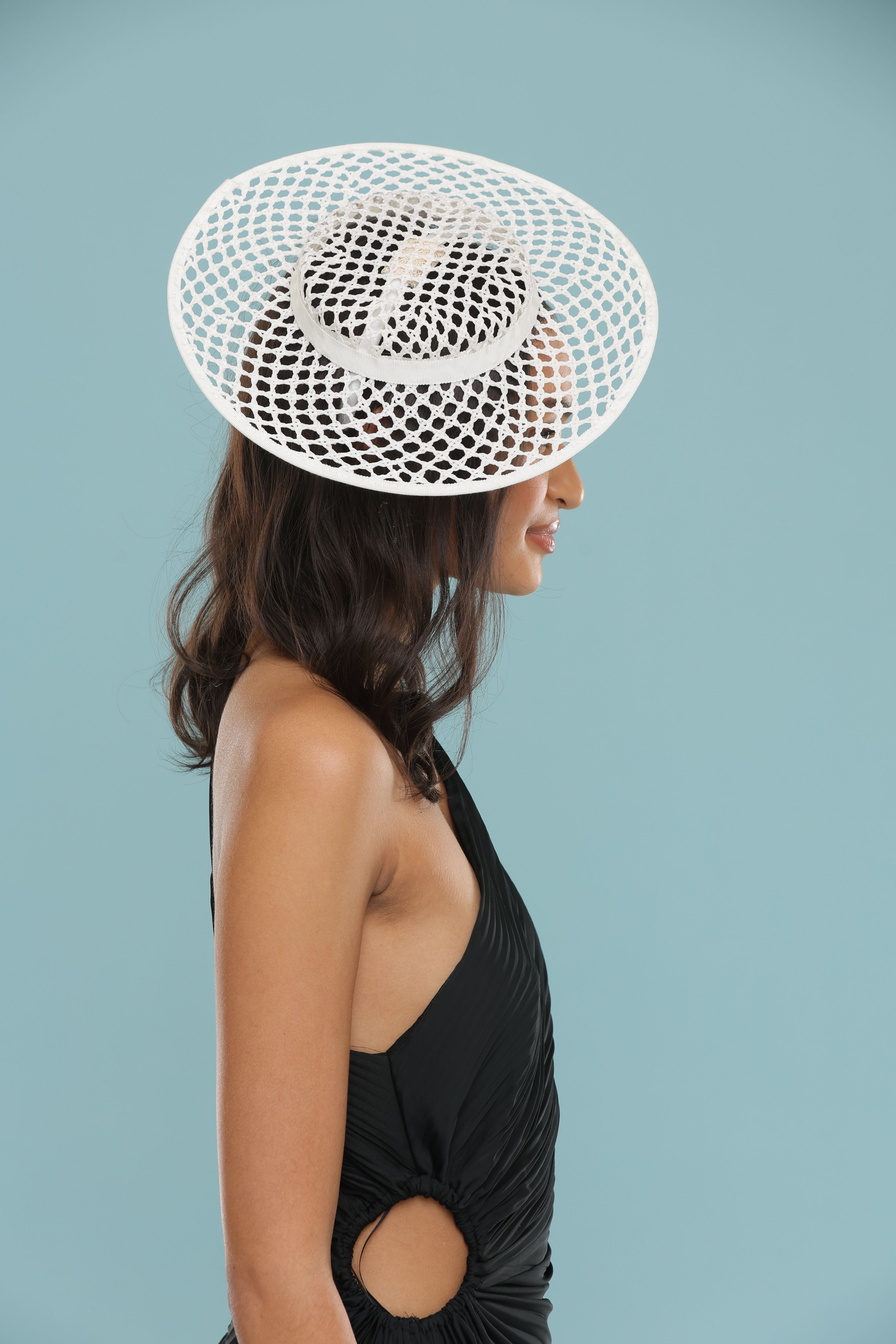 Stylish Cassy Boater Hat for Women - Classic Summer Straw Hat for Beach, Garden & Outdoor Activities