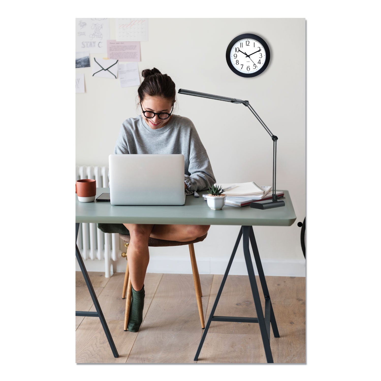 Alera® Adjustable LED Desk Lamp - 3.25