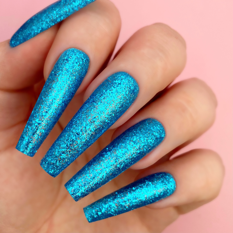 Blue Lights Lacquer - High-Quality Nail Polish for Stunning Manicures | Perfect for Parties, Weddings & Everyday Wear