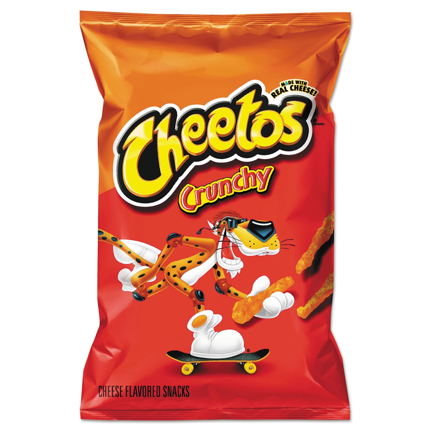 Crunchy Cheese Flavored Cheetos Snacks - 2 oz Bag (Pack of 64) | Perfect for Parties, Movie Nights & On-the-Go Snacking