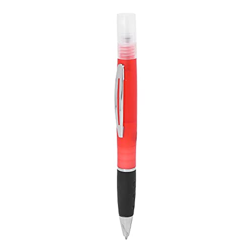 Refillable Perfume Spray Pen - Ballpoint Writing Pen with Built-in Perfume Spray Bottle for Daily Use (Red) | Perfect for Travel, Office, and Gifts
