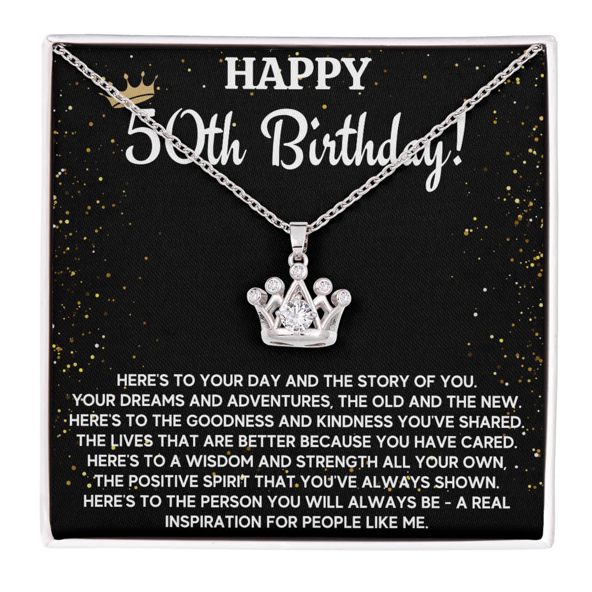 50th Birthday Gifts for Women - Unique & Thoughtful Presents for 50 Year Old Woman | Turning 50 and Fabulous Birthday Ideas | Perfect for Mom, Wife, Sister or Friend Celebration
