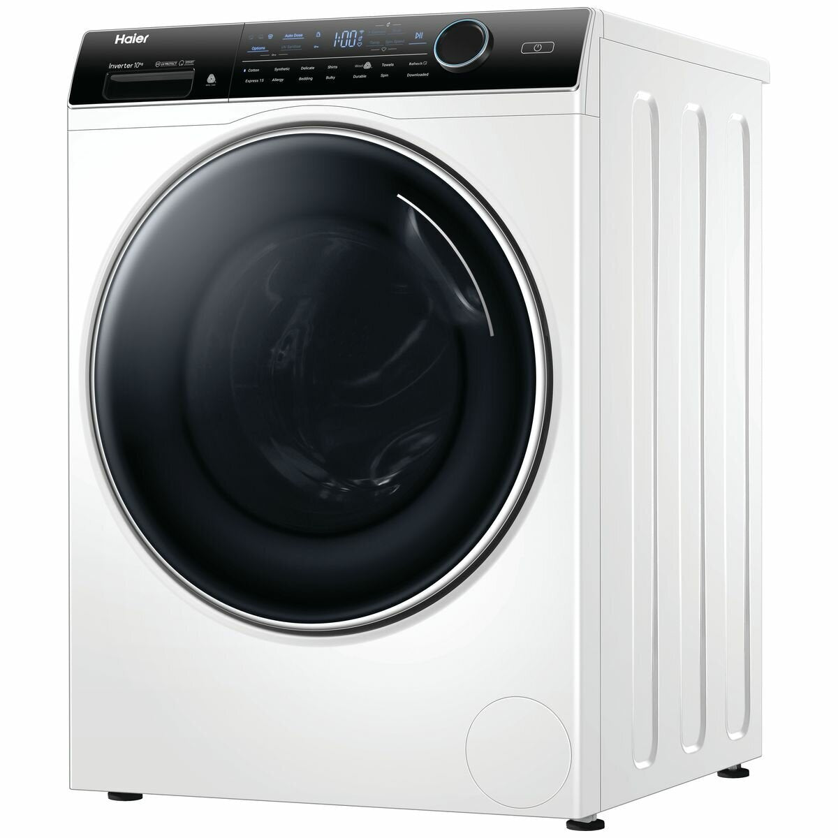 Haier 600 Series 10kg Front Load Washing Machine with UV Protection HWF10AN1 - Perfect for Large Families & Allergy Sufferers | Energy Efficient Laundry Solution for Homes & Apartments