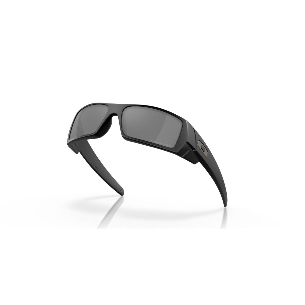 Oakley Gascan Matte Black Sunglasses with Black Iridium Polarized Lenses - Model 0OO9014 12 856 - Perfect for Outdoor Sports, Driving & Everyday Wear
