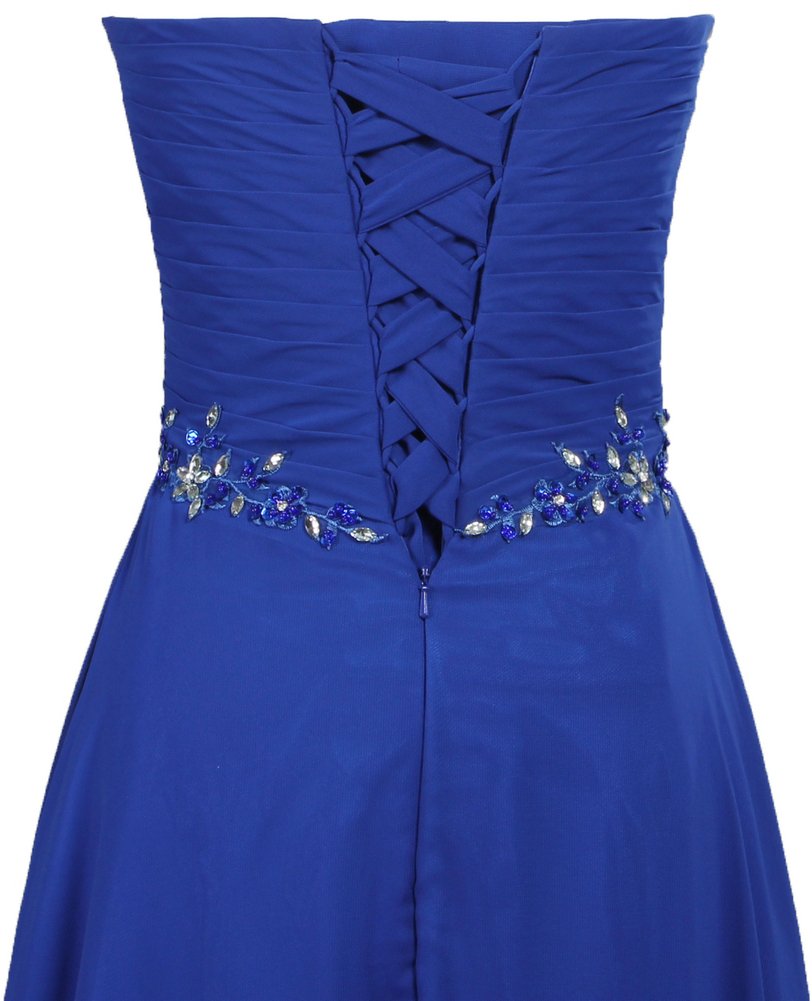 Elegant 2024 Women's Chiffon Prom Dress - Long Formal Evening Gown for Homecoming, Wedding & Special Occasions