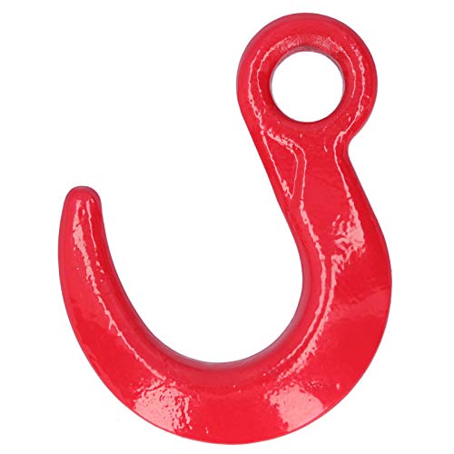 6500lb Alloy Steel Lifting Hook - Heavy Duty Large Opening Crane Hoist Hook for Construction, Engineering & Industrial Use - Perfect for Rigging, Towing & Material Handling