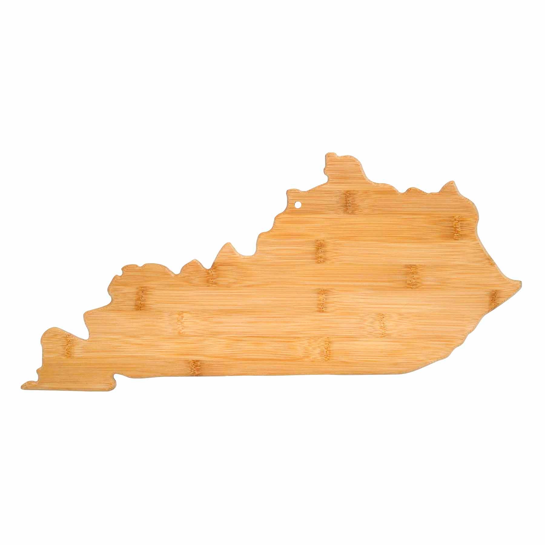 Premium Kentucky Wood Cutting Board 18x8.5 Inches - Durable Bamboo Chopping Board for Kitchen, Butcher Block for Meat, Vegetables & Fruits - Perfect for Home Chefs & Professional Kitchens