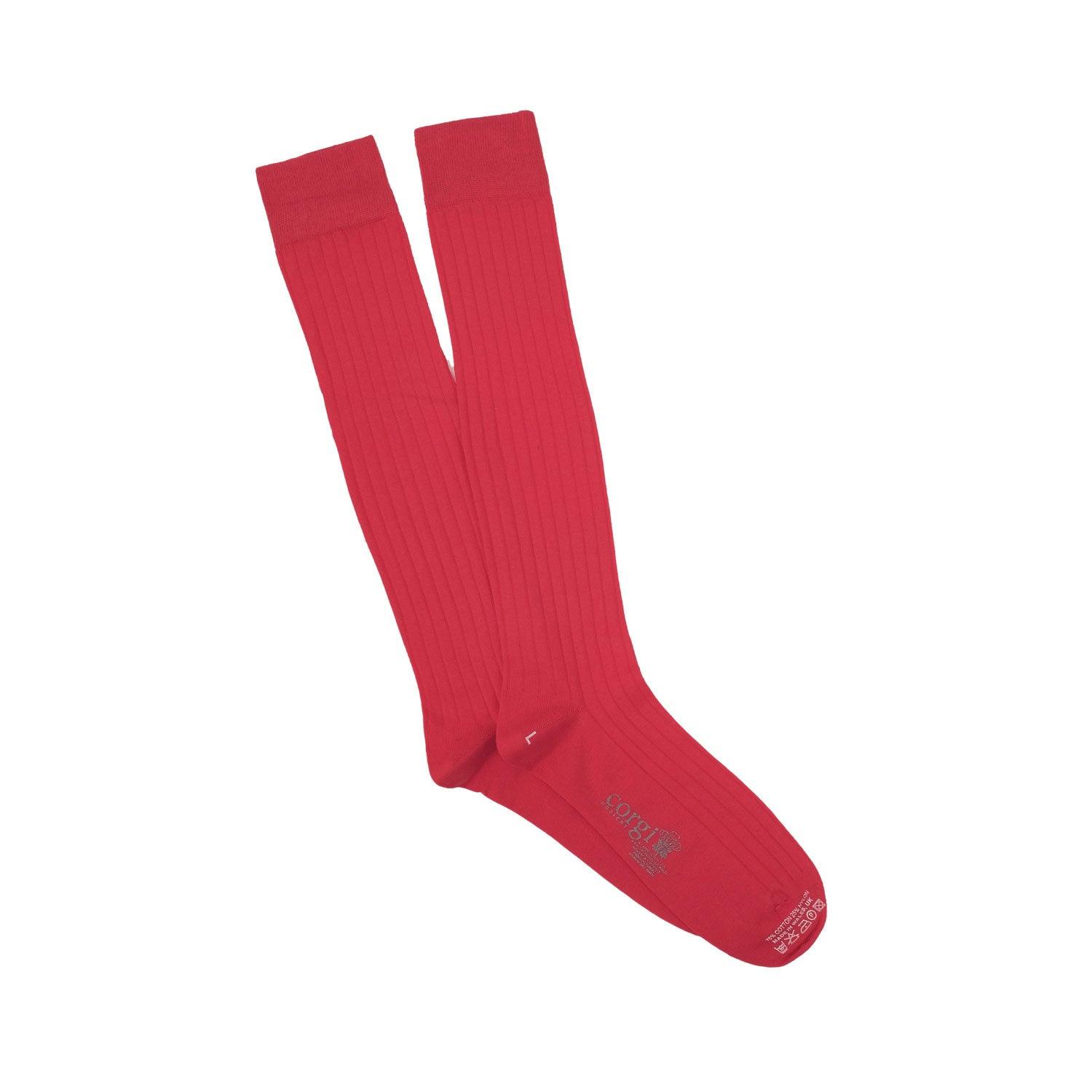 Men's Anglesey Cotton Long Socks - Soft Breathable Knee-High Socks for Hiking, Running & Casual Wear | Durable Comfort Socks for Outdoor Activities & Everyday Use