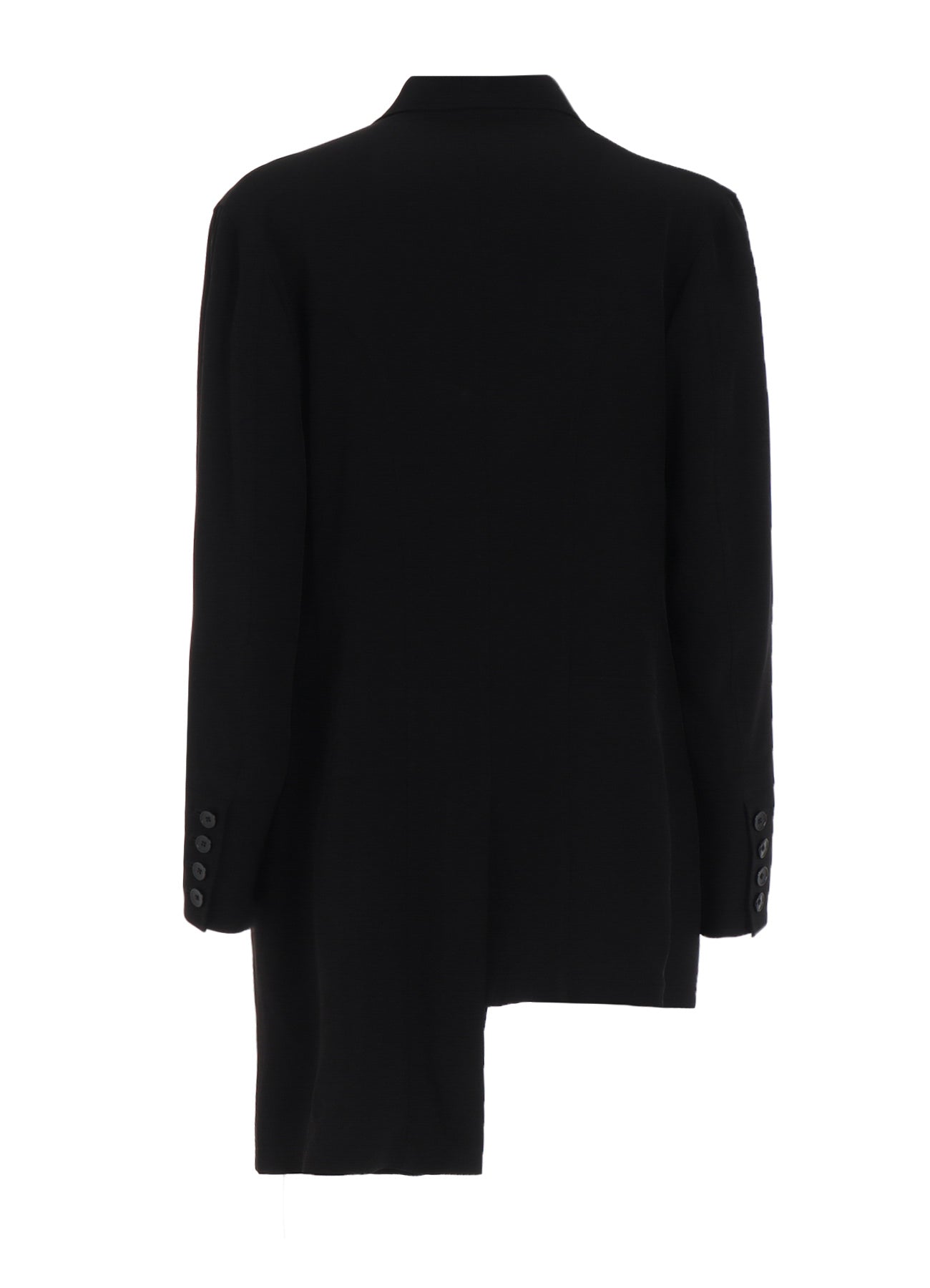 Luxury Crepe de Chine Asymmetrical Jacket - Lightweight & Stylish Women's Fashion for Work, Evening & Special Occasions