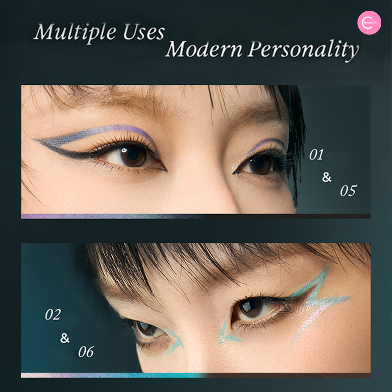 INSBAHA Solo Gel Eyeliner Pen - Waterproof, Smudge-Proof & Long-Lasting Liquid Eyeliner for Precise Winged Liner - Perfect for Everyday Makeup, Party Looks & Professional Use