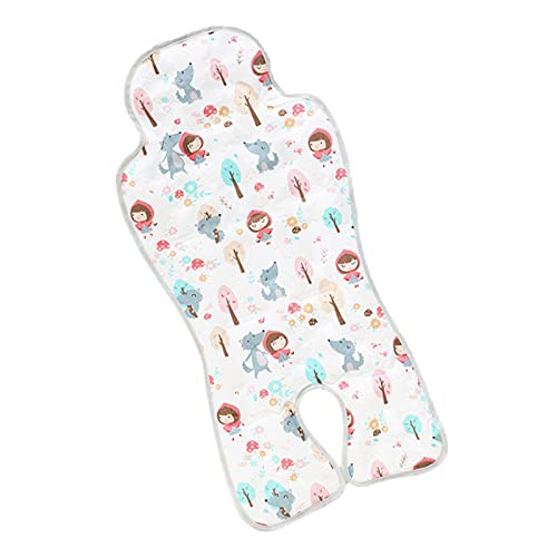 Haokaini Baby Seat Liner - Summer Breathable Car Seat Cover & Stroller Liner with Cooling Gel - Universal Fit for Infant Car Seats, Strollers & High Chairs | Perfect for Hot Weather & Outdoor Activities