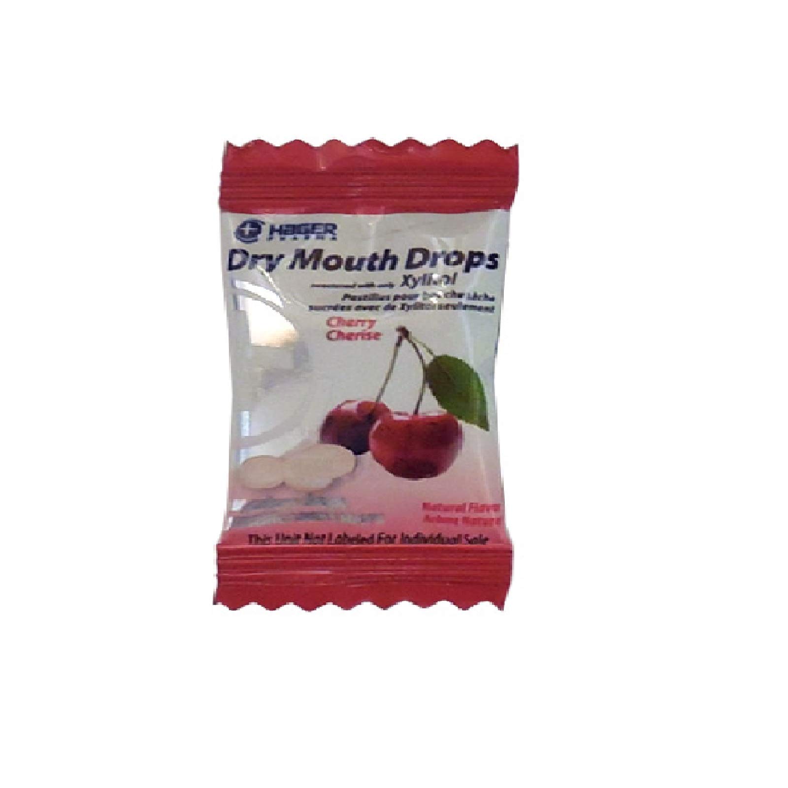 Hager Pharma Dry Mouth Relief Drops - Cherry Flavor - 2 oz Bottle - Gluten Free & Xylitol Sweetened - for Dry Mouth, Bad Breath & Oral Comfort - Perfect for Travel, Work & Nighttime Use
