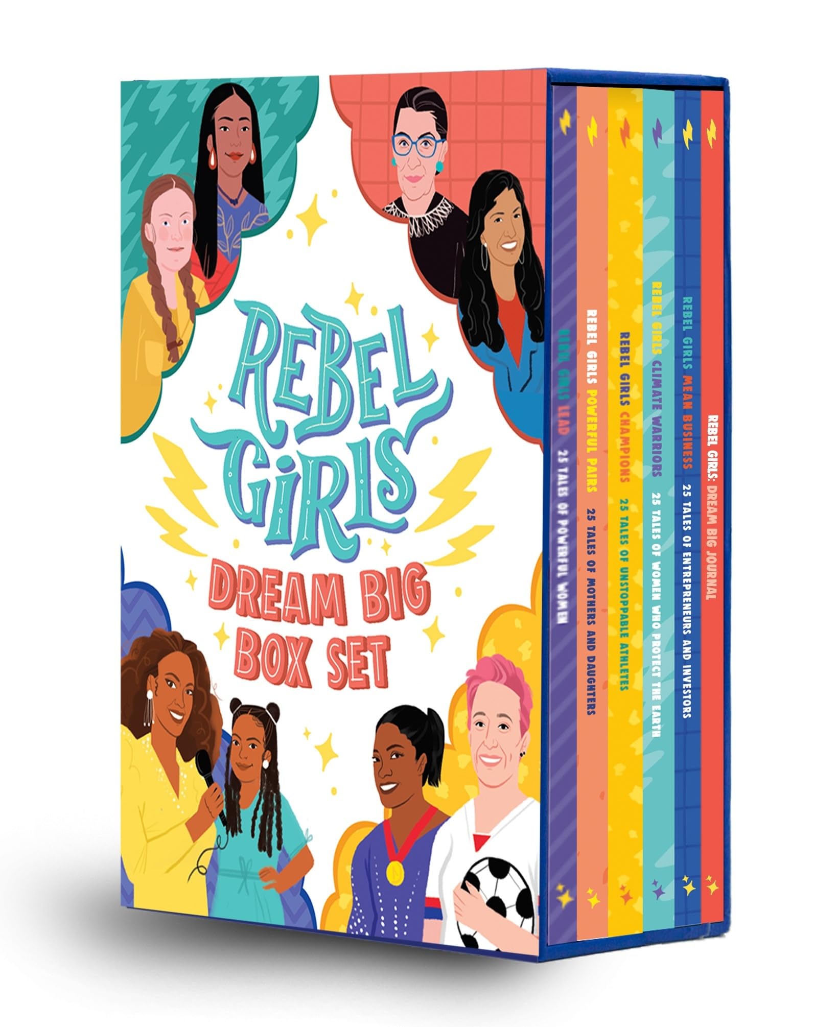 Rebel Girls Dream Big Box Set - Inspiring Book Collection for Kids & Teens - Perfect for Bedtime Stories, Classroom Reading & Gifts