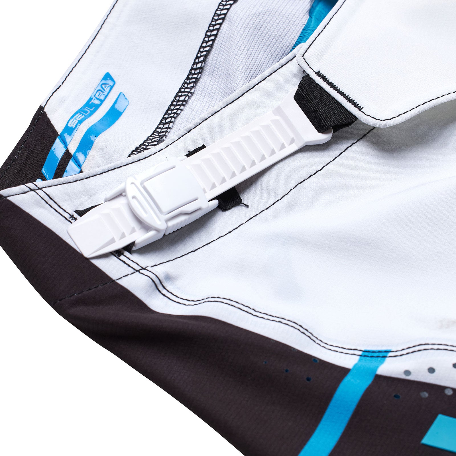 SE Ultra Pant Reverb Black/Blue - High-Performance Cycling Shorts for Men & Women - Perfect for Road Biking, Mountain Biking & Indoor Training
