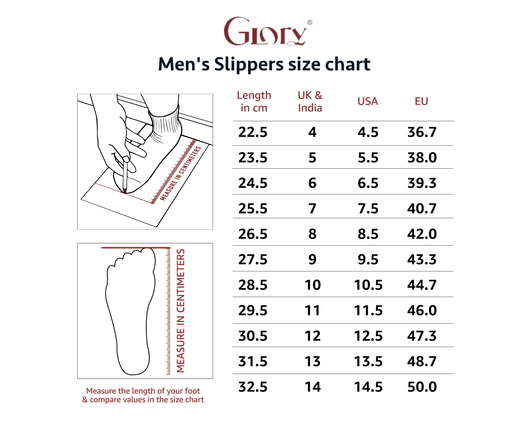 GLORY Men's Diabetic & Orthopedic Slippers - Lightweight Cushioned Comfortable Flip Flops with Soft Footbed for Plantar Fasciitis Relief | Perfect for Home, Hospital & Post-Surgery Recovery