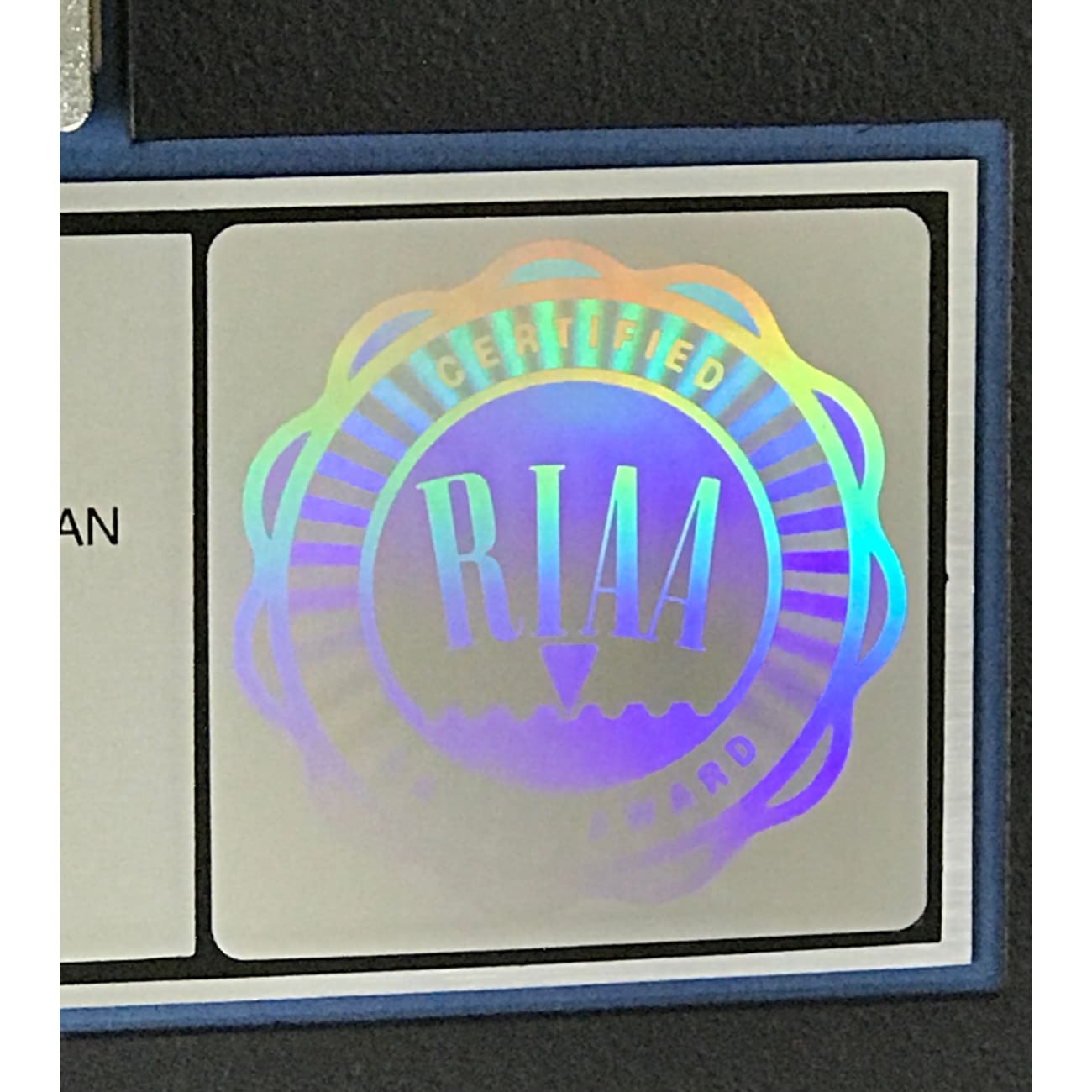 RIAA Platinum Album Award - Official Music Recognition Trophy for Europe & USA - Perfect for Music Awards, Fan Gifts & Collector Displays