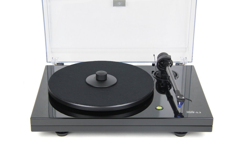 Music Hall MMF 5.3 High-Fidelity Belt-Drive Turntable with Moving Magnet Cartridge - Perfect for Vinyl Record Listening & Home Audio Setup