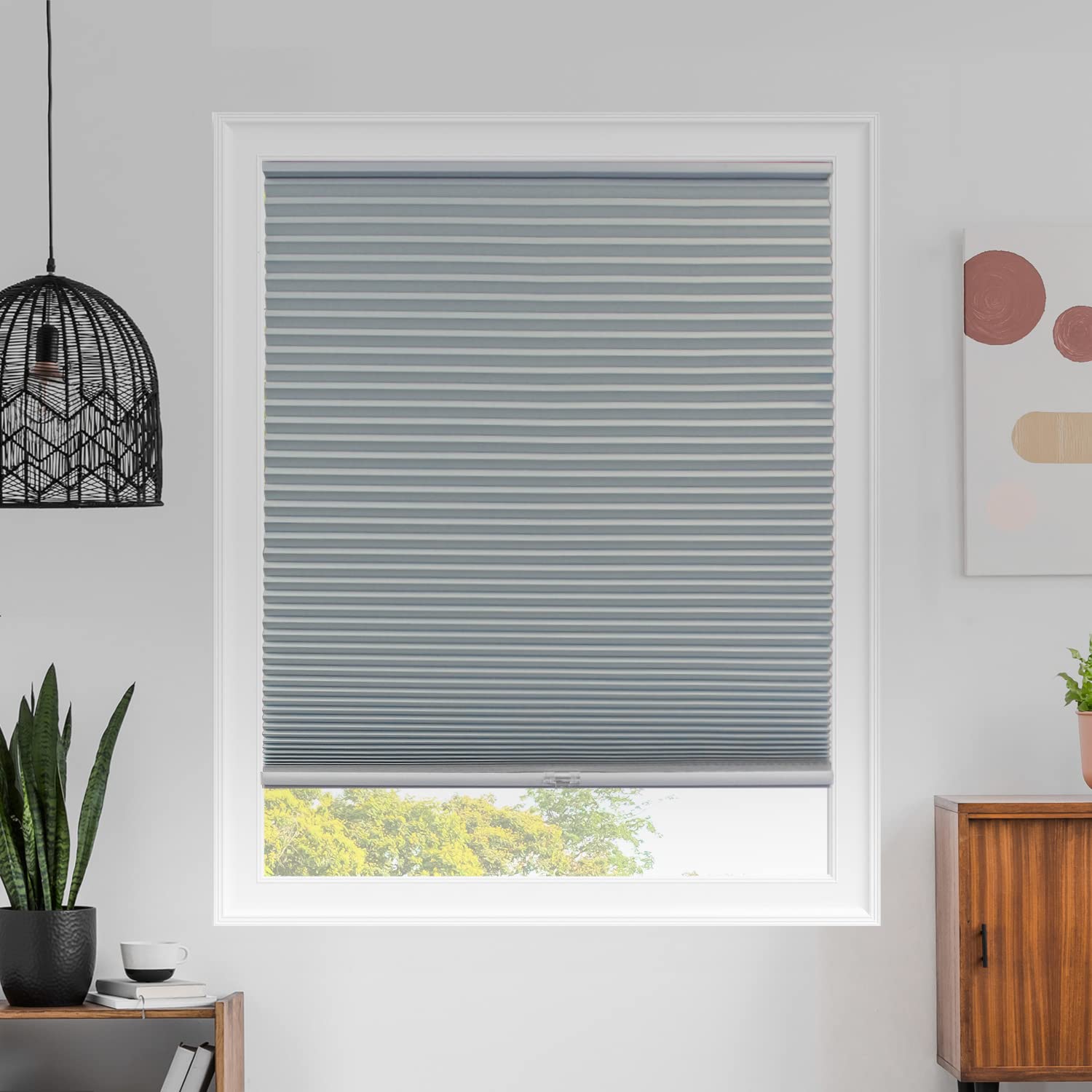 CHICOLOGY Cordless Cellular Shades for Windows - 36.5