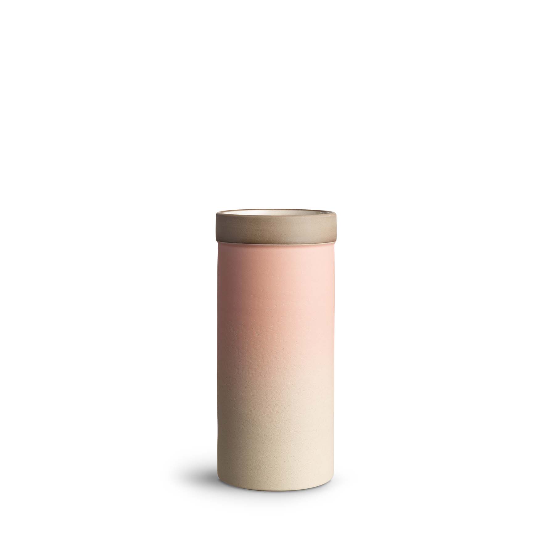 Elegant Tall Rim Vase in Rose and Barley Colors - Perfect for Home Decor, Wedding Centerpieces, and Floral Arrangements