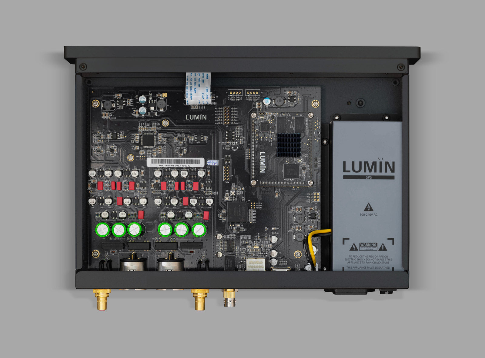 Lumin D3 Network Music Streamer - High Fidelity Wireless Audio Player for Home & Office | Perfect for Streaming Spotify, Tidal & Hi-Res Music