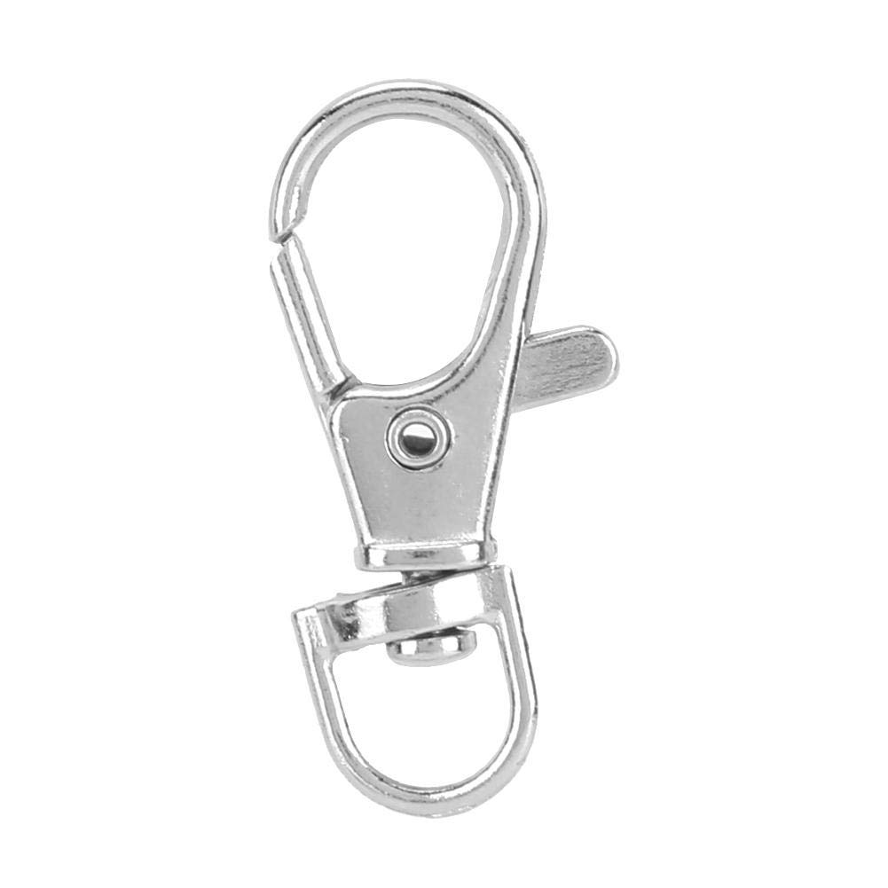 Redxiao Birdcage Door Lock - Durable Iron Material, 12-Pack Lobster Clasp Locks for Bird Cages - Secure & Prevent Birds from Escaping - Perfect for Parrots, Canaries, and Small Pets