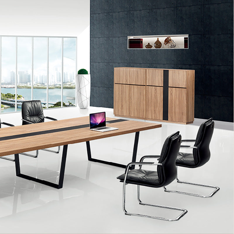 ADRIANO 117cm Light Brown Credenza Cabinet - Stylish Storage Solution for Living Room, Bedroom & Office