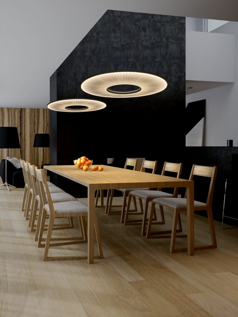 Elegant Iris Pendant Light - Modern Floral Glass Ceiling Lamp for Dining Room, Kitchen Island & Bedroom Decor