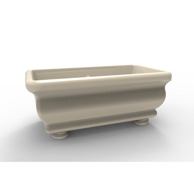Donatello Freestanding Acrylic Air Tub - 70 x 36 x 27 Inch Modern Rectangle Bathtub for Luxury Bathrooms | Spa, Relaxation & Contemporary Home Decor