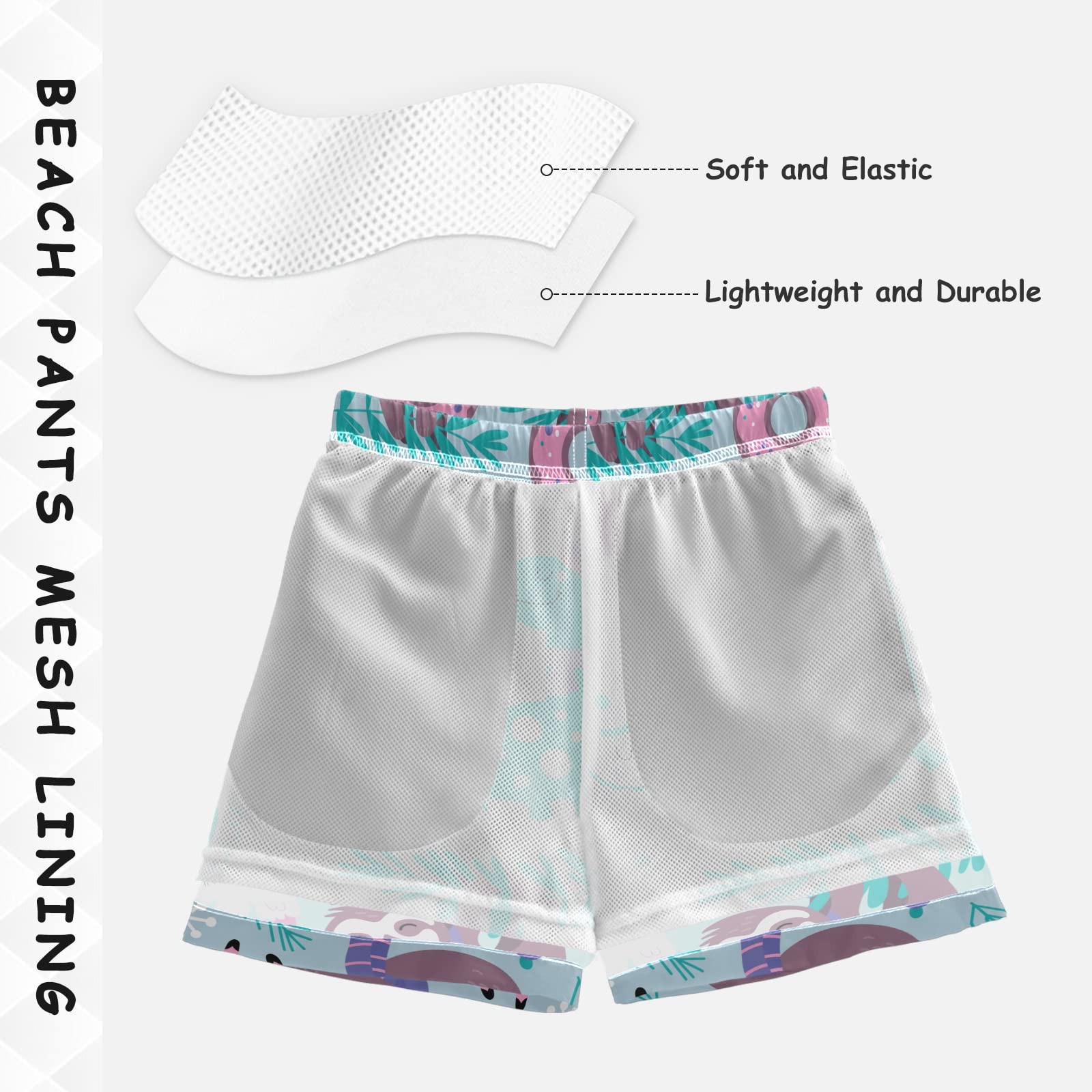 **Boys Swim Trunks for Kids 2-14 Years - Quick Dry Swim Shorts with UPF 50+ Sun Protection for Beach, Pool & Water Play**