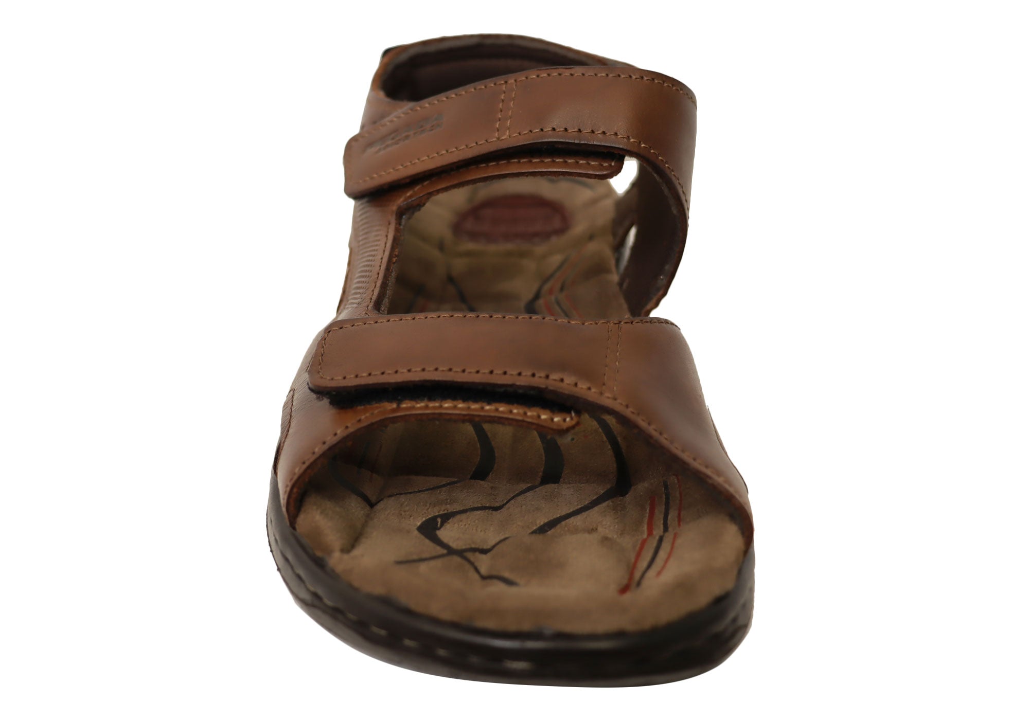 Pegada Sambo Men's Comfortable Adjustable Leather Sandals - Handmade in Brazil - Perfect for Beach, Travel & Casual Wear