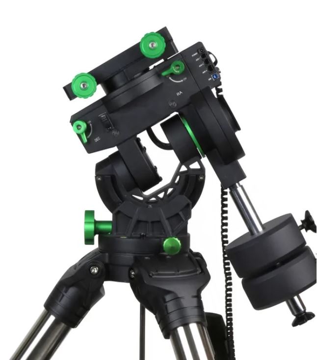 Sky Watcher CQ350 Pro Equatorial Telescope Mount with Heavy-Duty Tripod - Perfect for Astrophotography & Stargazing