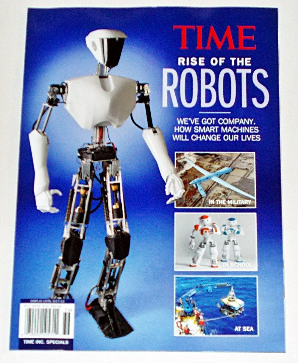 Time Rise of the Robots - Best Sci-Fi Novel About AI & Future Technology | Perfect for Book Clubs & Science Fiction Fans