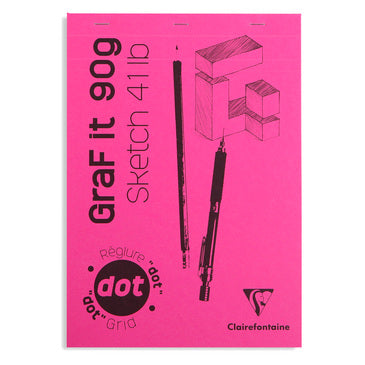 GraF it Sketch Book - Premium Dot Grid Notebook for Drawing, Journaling & Bullet Journal - Perfect for Artists, Students & Creative Professionals