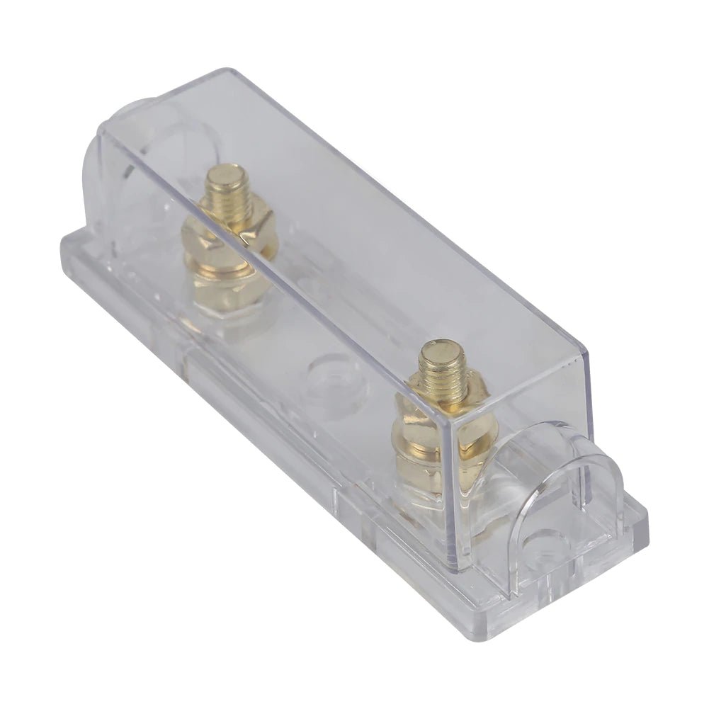 Rich Solar ANL Fuse Holder with 40A Fuse - Heavy Duty Inline Fuse Block for Car Audio, Marine, RV & Solar Power Systems - Waterproof & Corrosion Resistant Protection