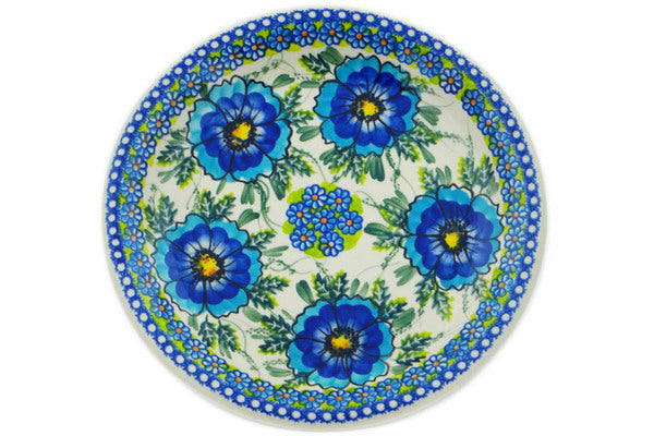 10-Inch Porcelain Dinner Plates Set of 4 - Elegant Orchid Crown Design - Dishwasher & Microwave Safe - Perfect for Dining, Entertaining & Home Decor