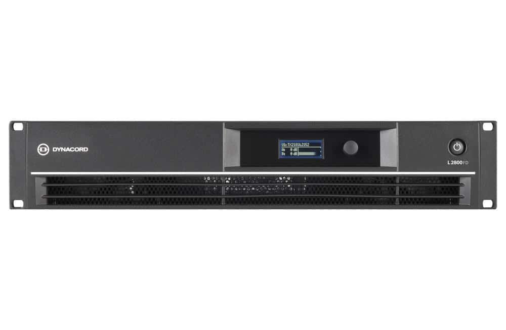 Dynacord L2800 Professional Power Amplifier - High-Performance Audio for Concerts, DJ Gigs & Live Events