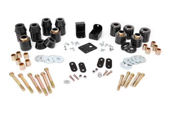 1 Inch Body Lift Kit for Jeep Wrangler YJ 4WD (1987-1995) - Heavy Duty RC609 Suspension Upgrade - Perfect for Off-Roading & Truck Customization