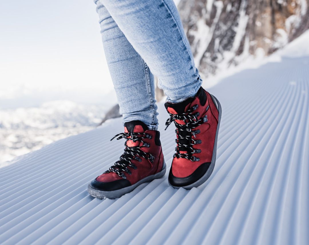 Barefoot Shoes for Men & Women - Be Lenka Ranger 2.0 Minimalist Trail Running Shoes | Lightweight & Flexible | Red | Perfect for Hiking, Trail Running & Everyday Wear