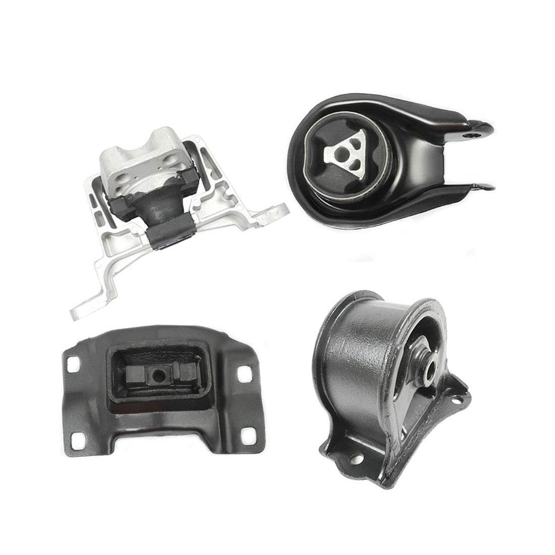High-Quality Auto DN Transmission & Engine Motor Mount Set (4-Piece) - Compatible with 2006 Mazda 3 L4 2.3L 138cid Manual Transmission - Perfect for Smooth Ride & Vibration Reduction