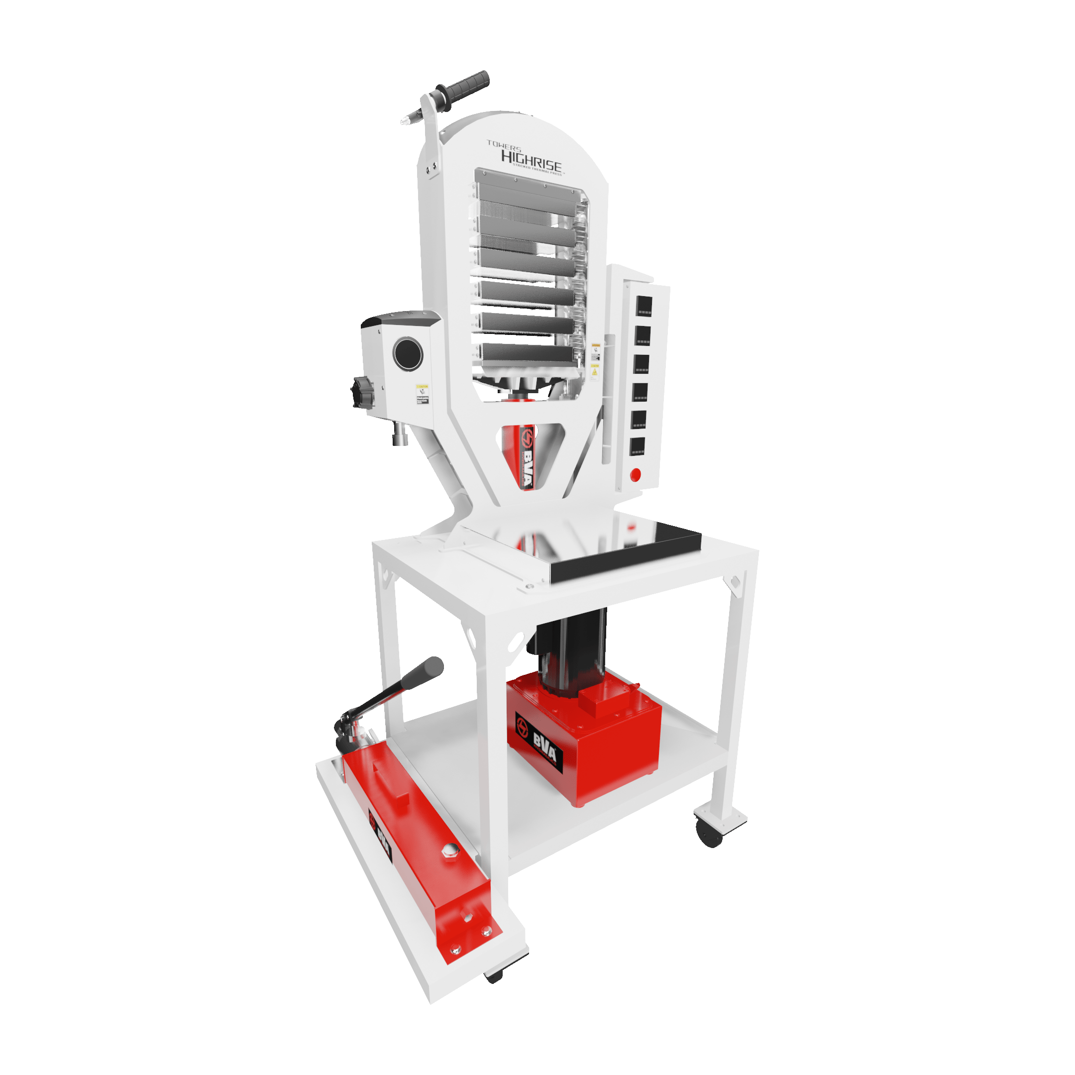 25 Ton Rosin Press Machine for High-Yield Extraction - Professional Hydraulic Heat Plates for DIY Rosin, Essential for Home and Commercial Cannabis Processing