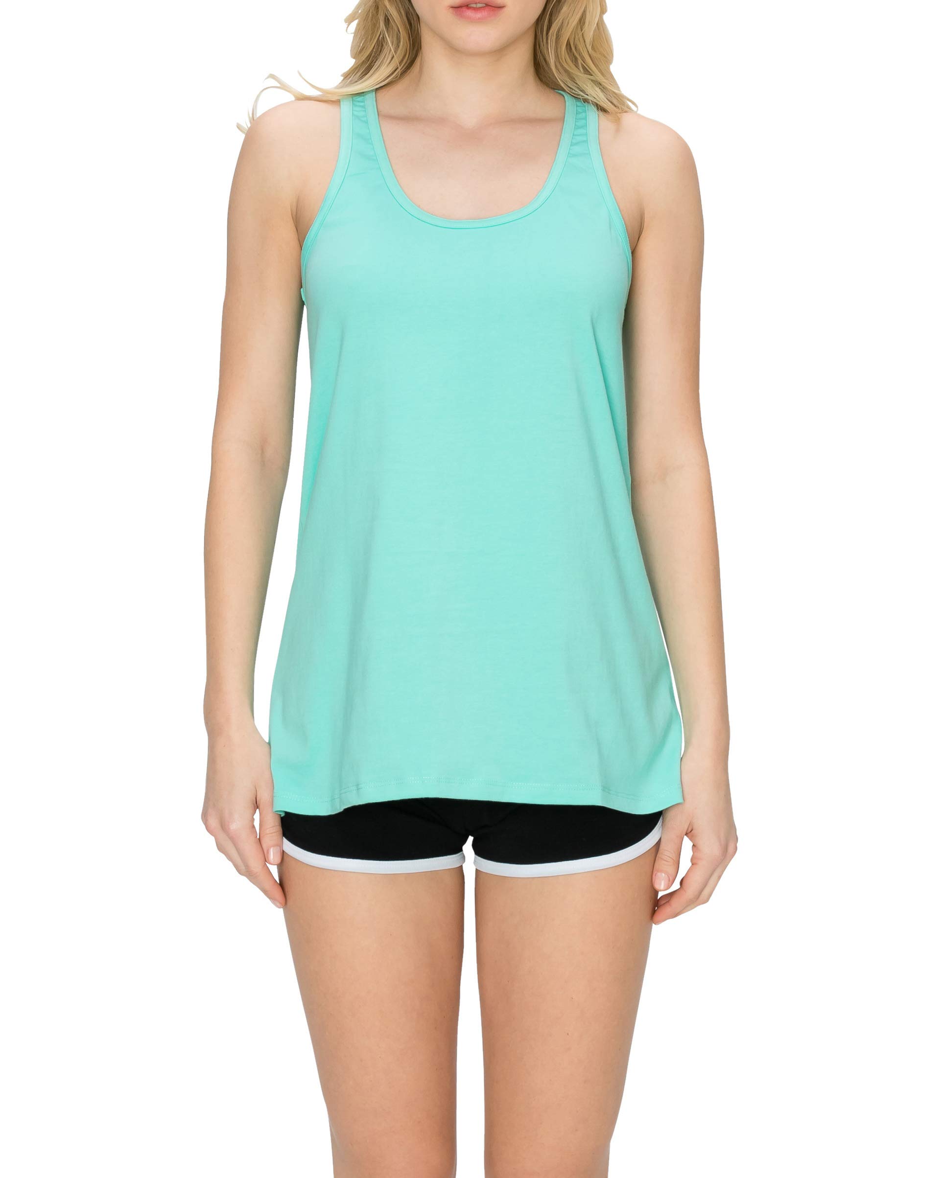 EttelLut Women's Loose Fit Flowy Tank Tops - Breathable Workout Tops for Yoga, Running, Gym & Lounge Wear - Perfect for Fitness, Casual Outfits & Summer Activities