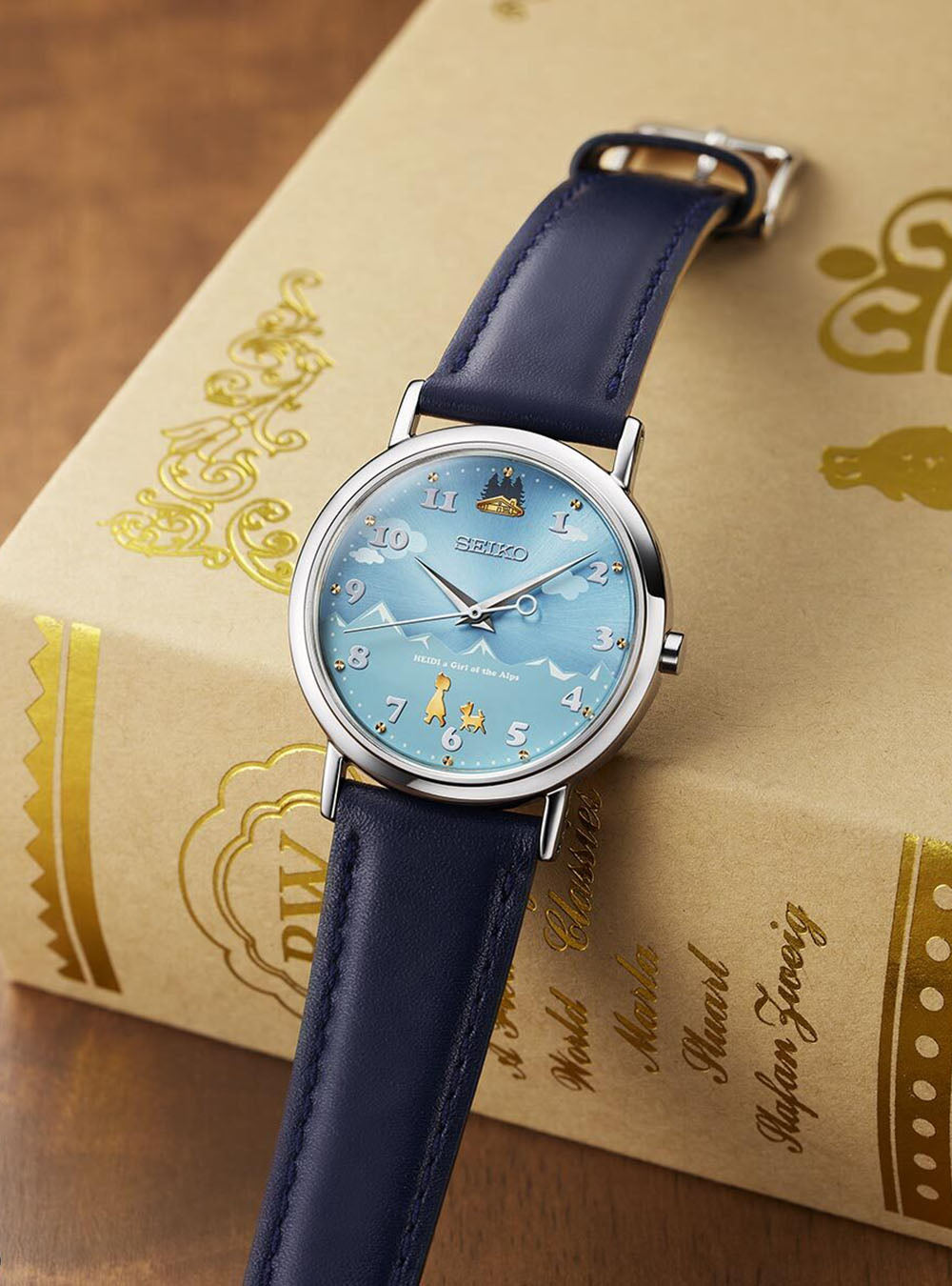 SEIKO x HEIDI A Girl of The Alps 50th Anniversary Limited Edition Watch - Made in Japan - Perfect for Collectors & Anime Fans