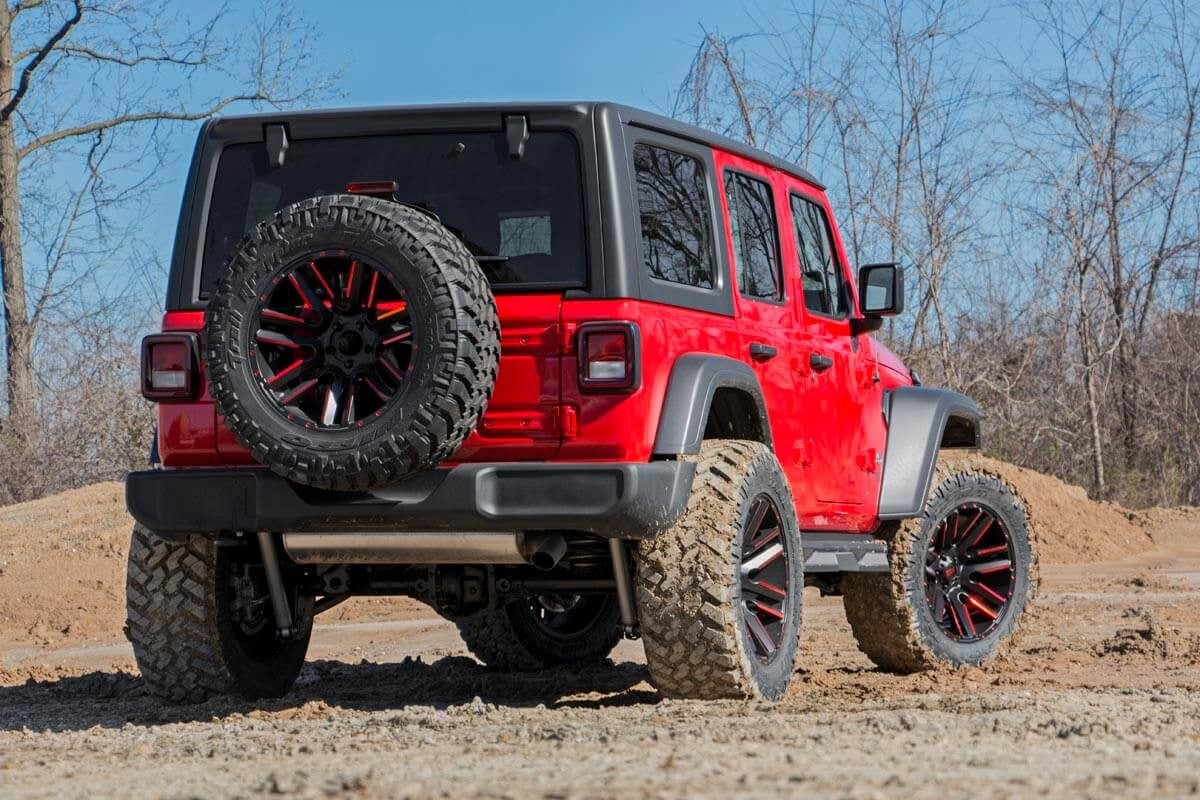 3.5 Inch Lift Kit with C/A Drop | Stage 1 Suspension System | Compatible with Jeep Wrangler Unlimited (2024-2025) | Model M1 | Part# 79540 | Off-Road Adventure & Trail Riding Upgrade