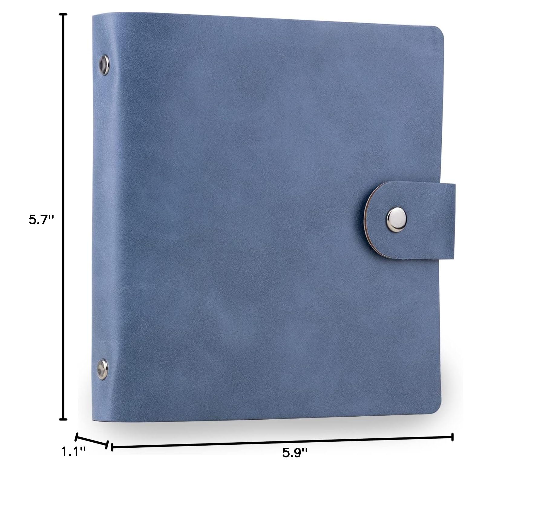 Ablus 100 Pockets Photo Album for Polaroid, Fujifilm Instax Mini & More - Holds 3x5 Inch Instant Photos - Perfect for Weddings, Travel Memories & Scrapbooking (Blue)
