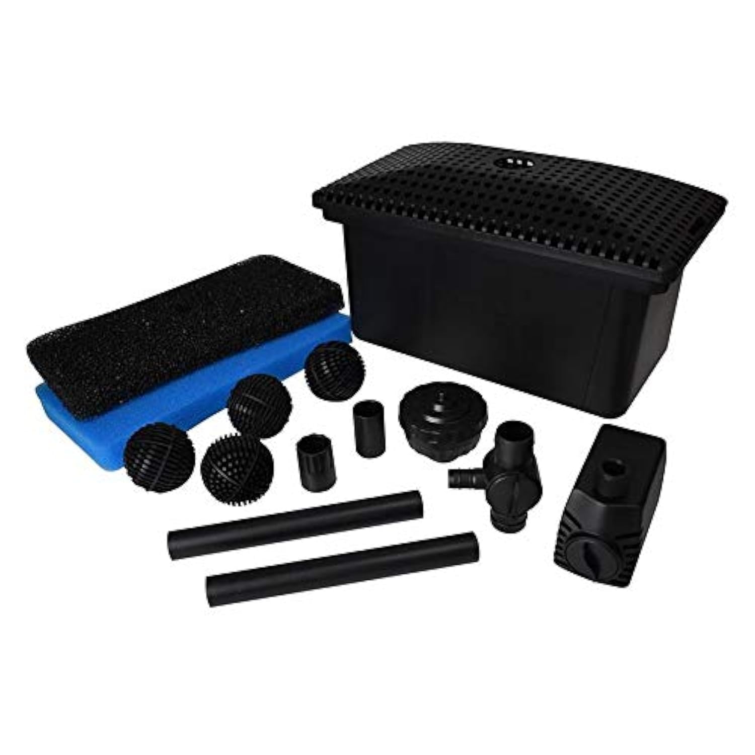 Smartpond Water Pump and Filter Kit for Ponds, Fountains & Waterfalls | High-Efficiency Submersible Pump with Adjustable Flow | Perfect for Outdoor Garden, Backyard & Aquarium Use